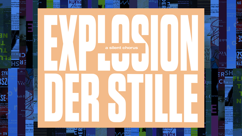 Explosion der Stille